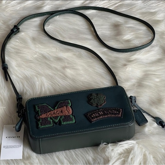 CG168 - Coach Kira Crossbody with Varsity Patches - Picture 8 of 16